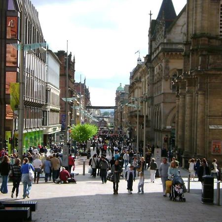 City Centre Apartment W Parking & Hyperoptic Wifi グラスゴー エクステリア 写真