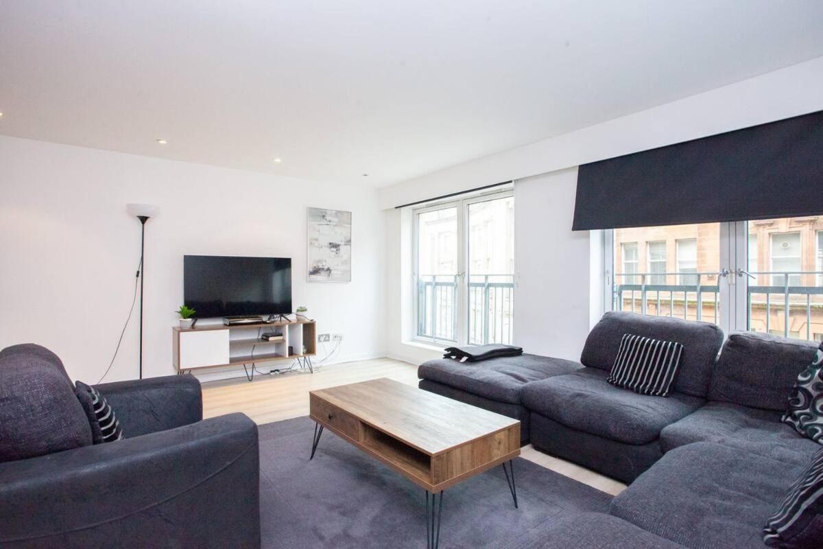 City Centre Apartment W Parking & Hyperoptic Wifi グラスゴー エクステリア 写真