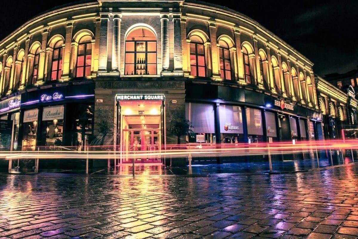 City Centre Apartment W Parking & Hyperoptic Wifi グラスゴー エクステリア 写真
