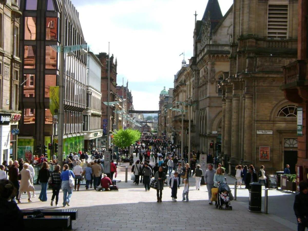 City Centre Apartment W Parking & Hyperoptic Wifi グラスゴー エクステリア 写真