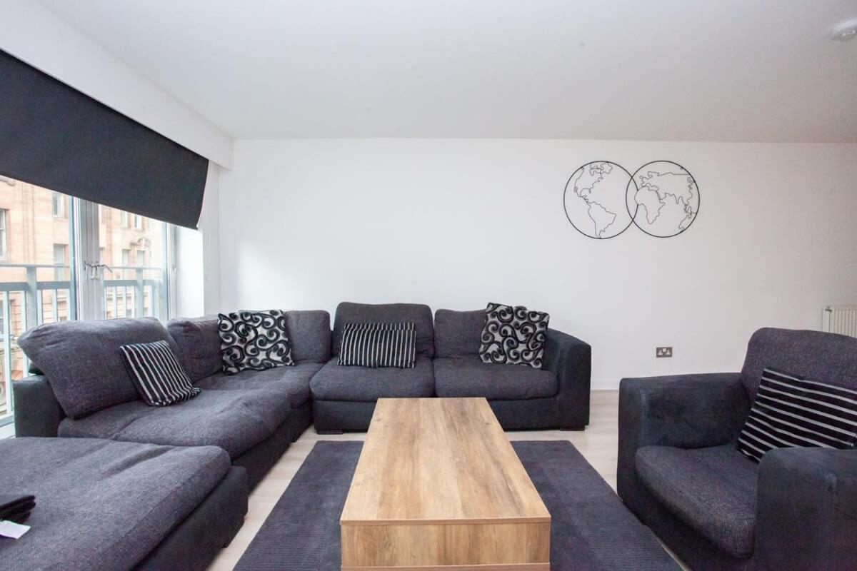 City Centre Apartment W Parking & Hyperoptic Wifi グラスゴー エクステリア 写真