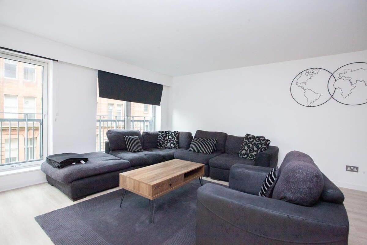 City Centre Apartment W Parking & Hyperoptic Wifi グラスゴー エクステリア 写真